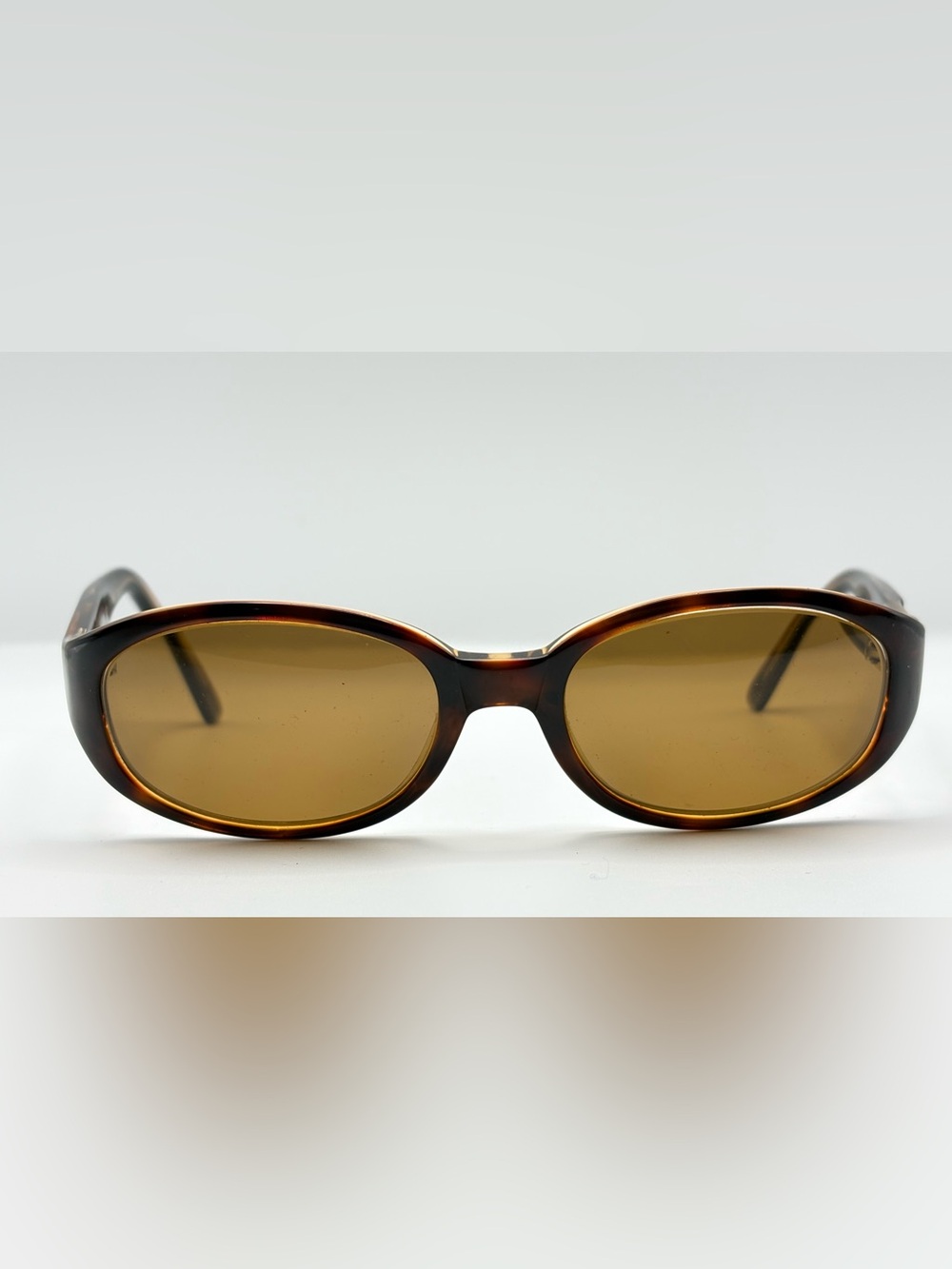 Coach S417 Brown Oval Sunglasses Frames Only - Picture 4 of 9